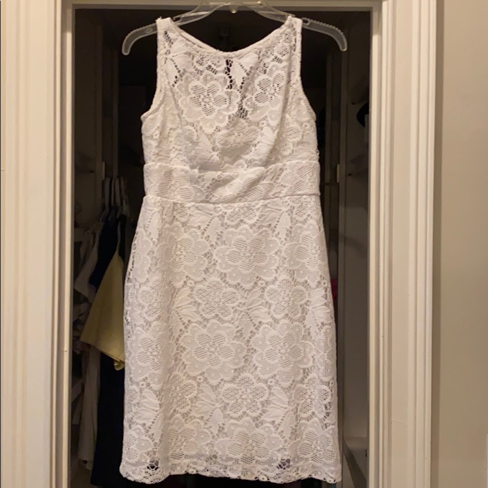 White Lace Dress. BNWOT.